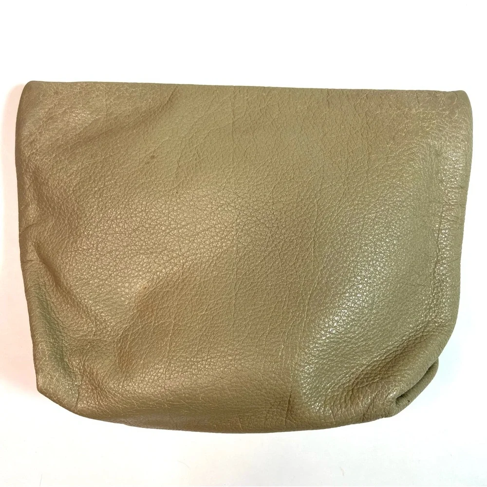 Vintage Carlos Falchi Leather Clutch Bag